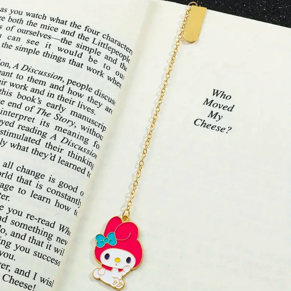 Brand New Adorable Sanrio Melody Metal Bookmark Charm